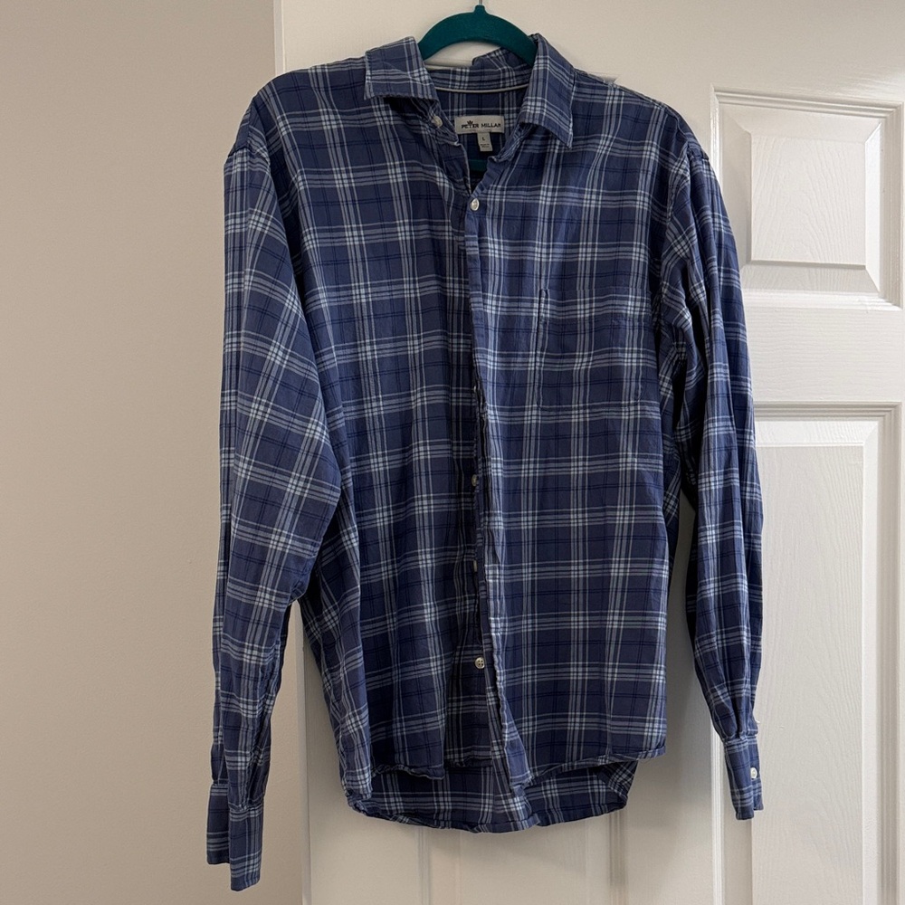 Peter Millar Cotton Button Down - image 1